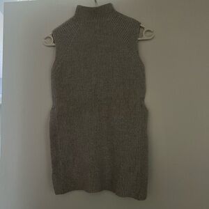 Wilfred Gray Cowl Neck Sweater